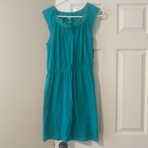 Turquoise casual dress